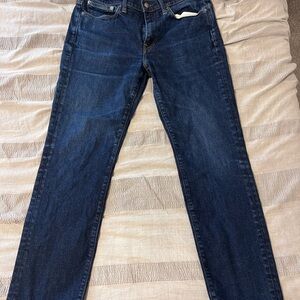 J Crew 31x30 straight blue denim